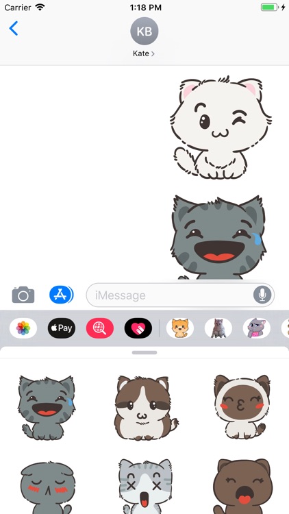 Cute Kitties Sticker Pack