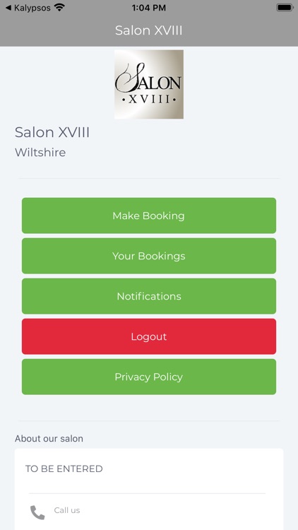 Salon XVIII