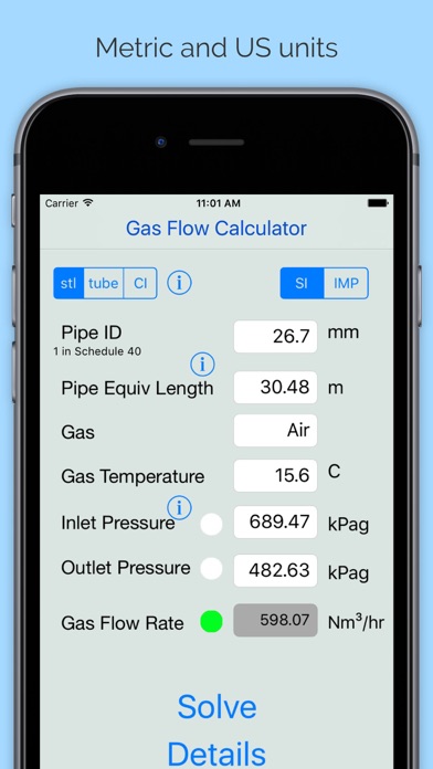 How to cancel & delete Compressible Gas Flow Calc from iphone & ipad 3