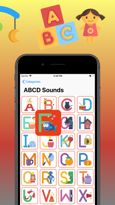 For Kids - Learn with sounds. screenshot 2