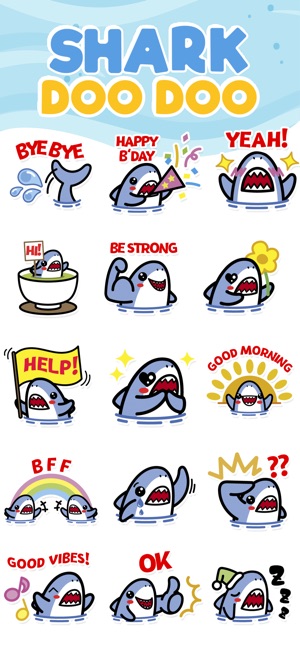 Shark Doo Doo: Sticker App(圖1)-速報App