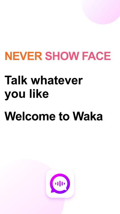 Waka - Group Voice Chat App