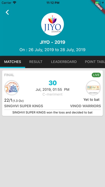 JPL Jiyo Jodhpur 2019