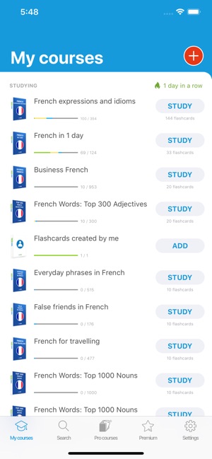 Learn French - Voc App