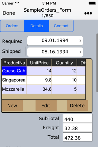 Cellica Database for iPhone (Database Viewer Plus) Business