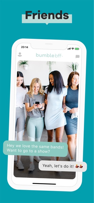 Bumble dating app iPhone