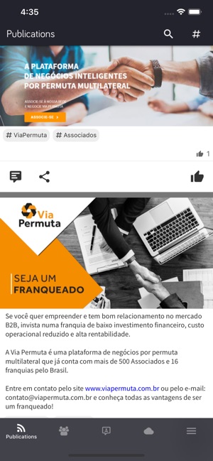 Via Permuta - Franquias