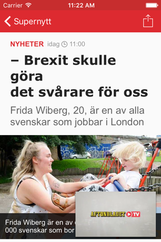 Aftonbladet Supernytt screenshot 4