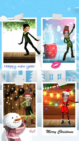 Game screenshot Santa Yourself - лицо в видео apk