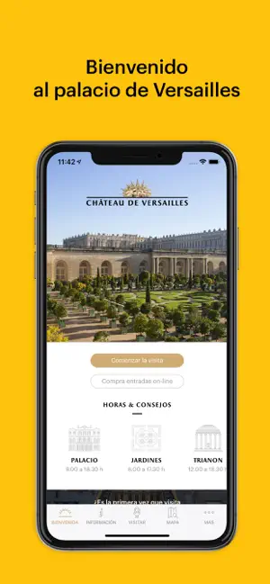Captura de Pantalla 1 Palacio de Versailles iphone