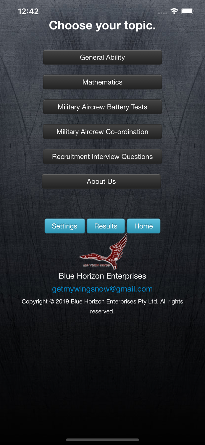 Pilot Aptitude Training