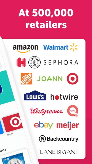 Ibotta - Cash back Coupons – Shopping Deals, Discounts and Promos on Grocery, Clothing and more. screenshot