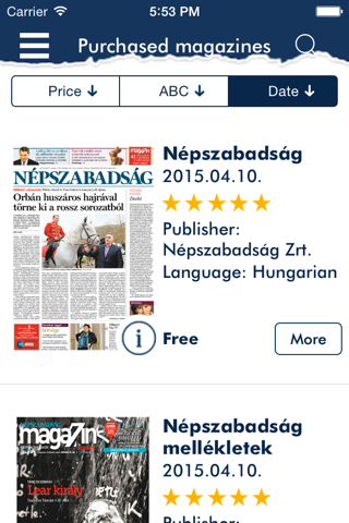 DiMag Reader 2 - náhled
