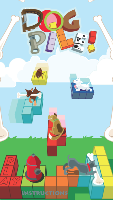 Dog Pile - Relentless Blocks screenshot 2