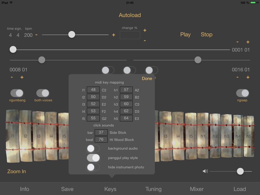 Gamelan Gender screenshot 2