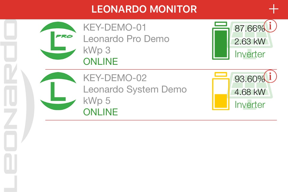 Leonardo Monitor screenshot 4