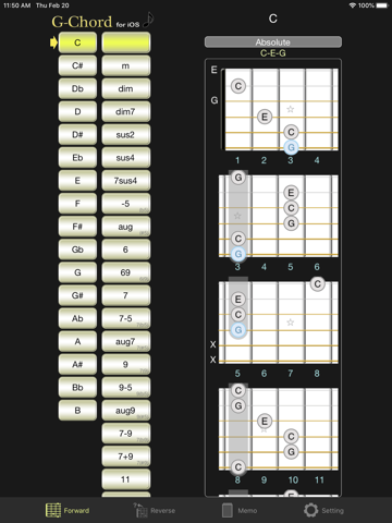 G-Chord screenshot 3