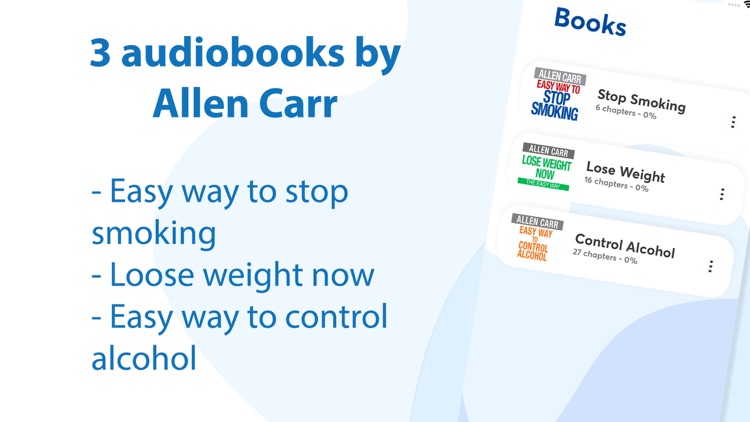 3 audiobooks by Allen Carr