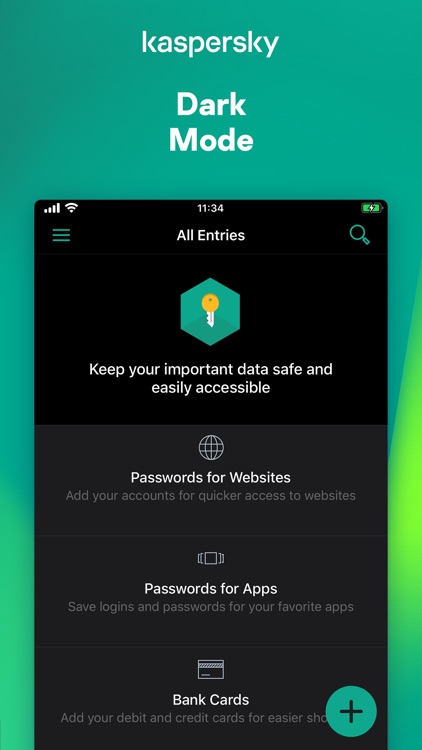 Kaspersky Passwords & Docs