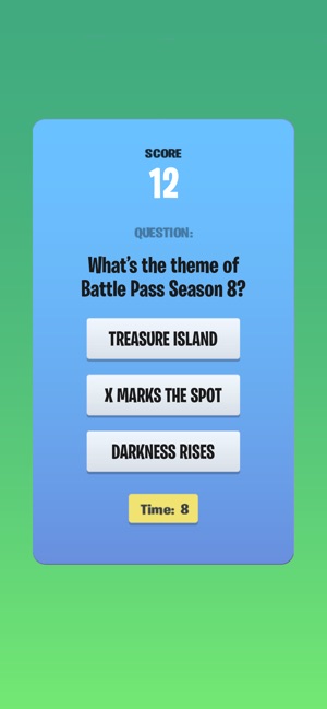 What Does Fortnite Run On Quiz Answer - 4000 V Bucks