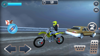 Heavy Snow Fast Biking Tour screenshot 2