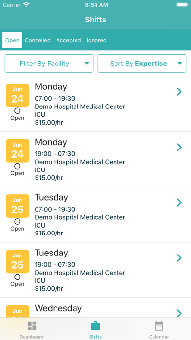Shifts by Aya Healthcare screenshot 3