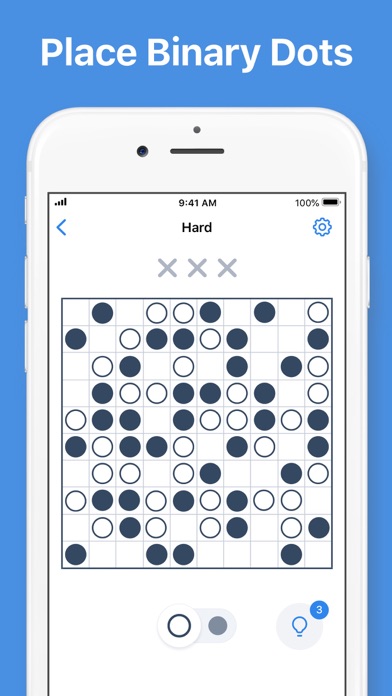 Binary Dots - Logic Puzzles screenshot 2