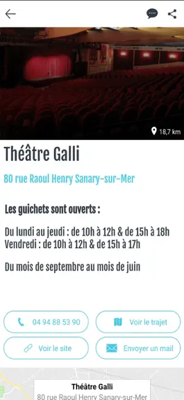 Game screenshot Théâtre Galli apk
