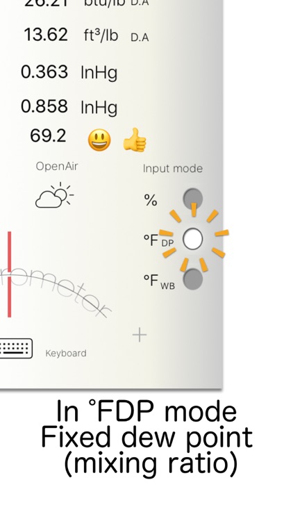 Psychrometer °F screenshot-6