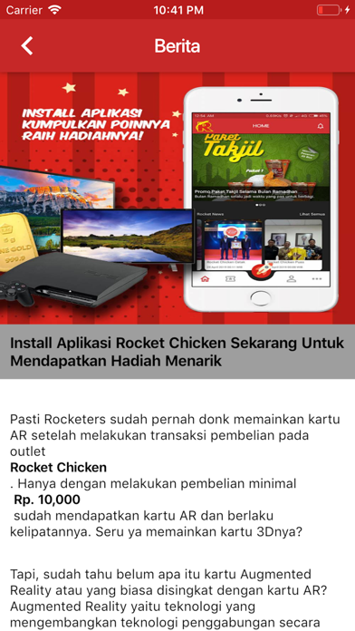 How to cancel & delete Rocket Chicken from iphone & ipad 1