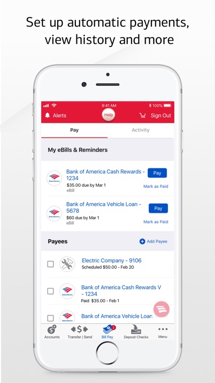 Bank of America Mobile Banking screenshot-3