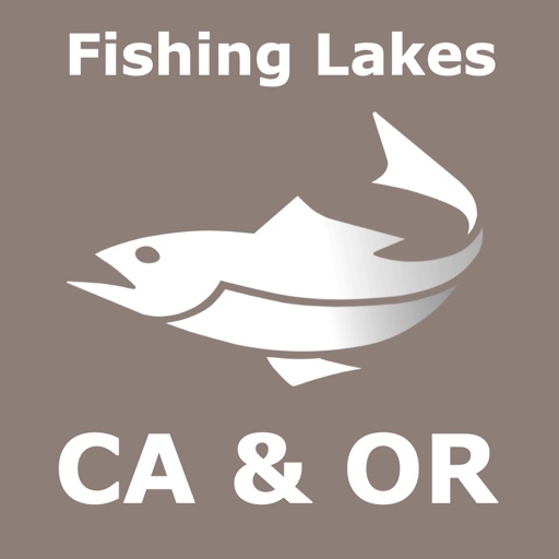 California & Oregon Fish Lake iOS App