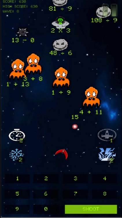 Galaxy Math: Retro