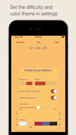 Game screenshot Partial Sums Addition apk