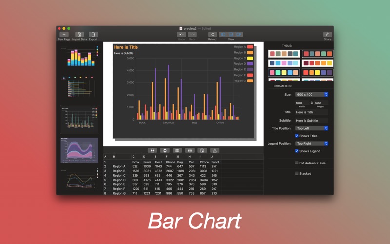 Chart Maker App