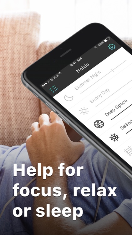Noizio — focus, relax, sleep screenshot-0
