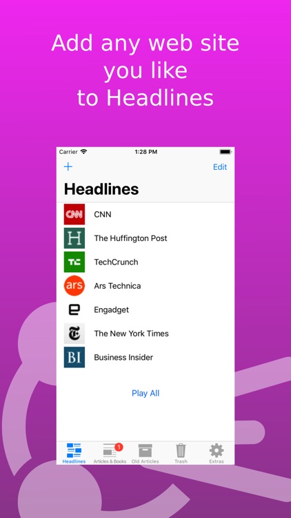 Speech Central: Voice Reader