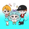 K-pop Webtoon Character Mini