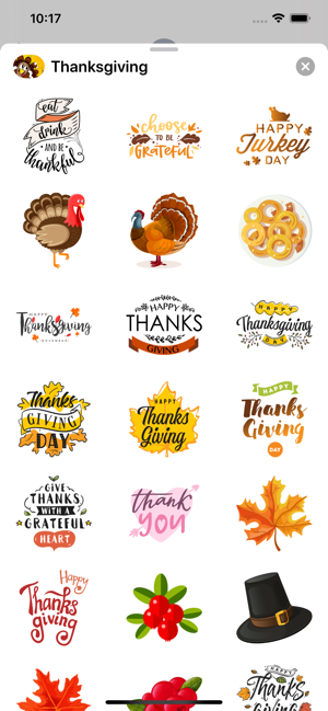 Thanksgiving Stickers · Emojis