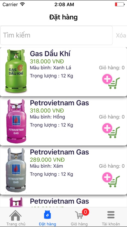 Gọi Gas