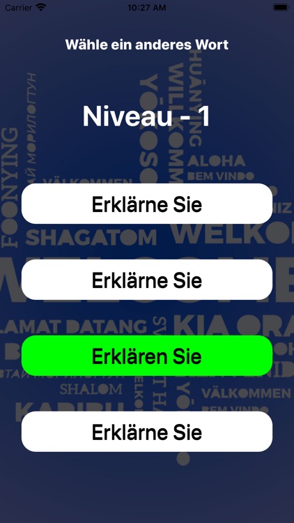 Word Difference - German screenshot-3