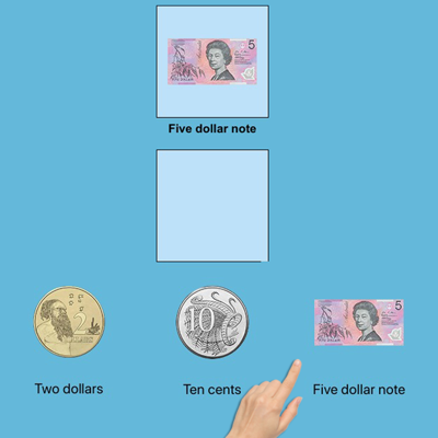 Matching Money Using Pics(AUD)