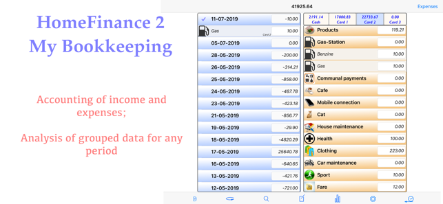 HomeFinance: My Bookkeeping(圖1)-速報App