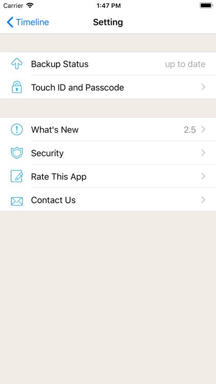Timeline - Diary and Notes screenshot-3
