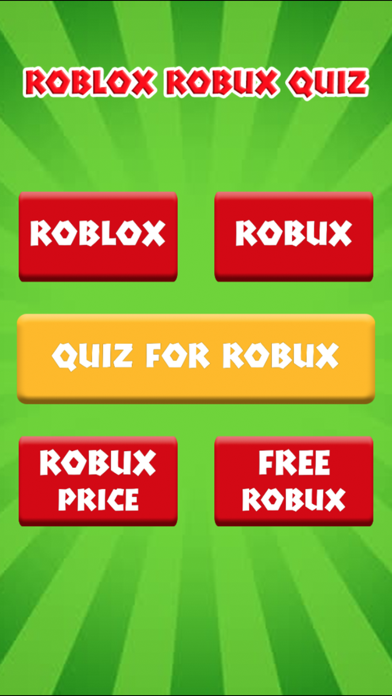 Free Robux Roblox Quiz