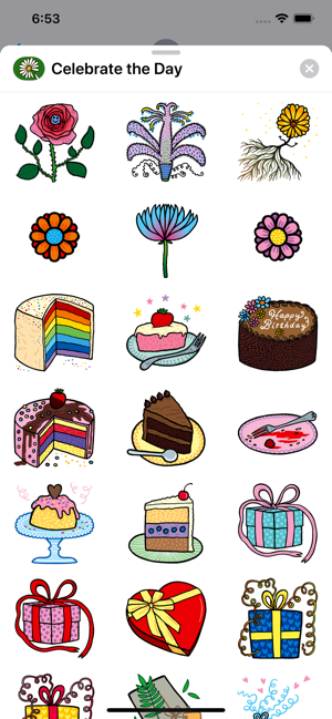 Celebrate the Day Stickers(圖3)-速報App