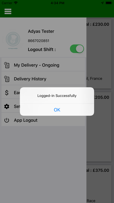 Foodesoft Delivery screenshot 2