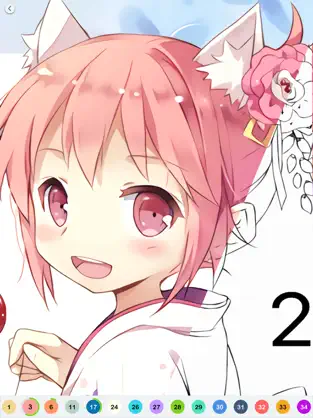 Immagine di 3 Anime Paint - Color By Number iphone