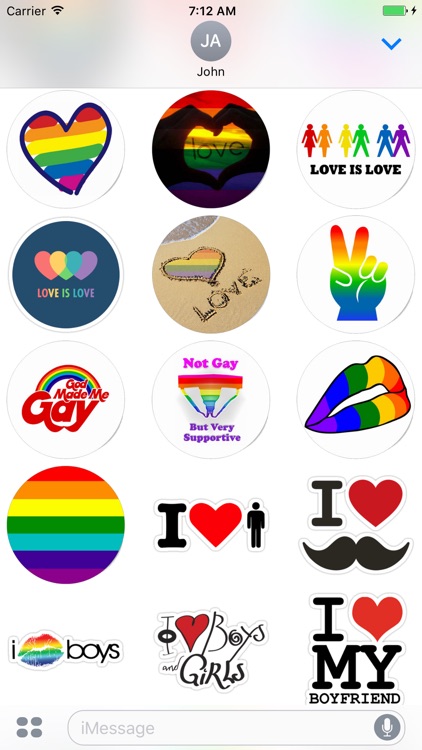 Gay - Stickers for iMessage