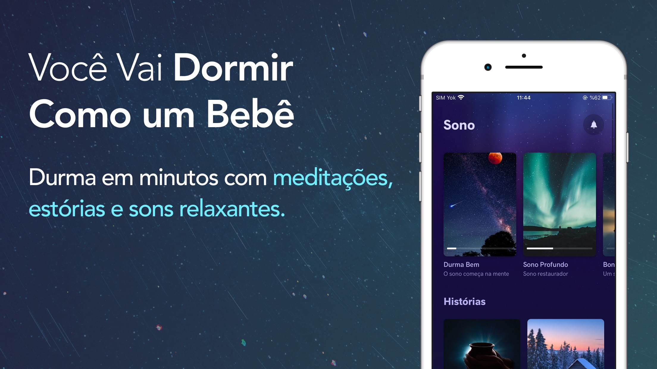 Screenshot do app Meditopia: Meditação, Sono